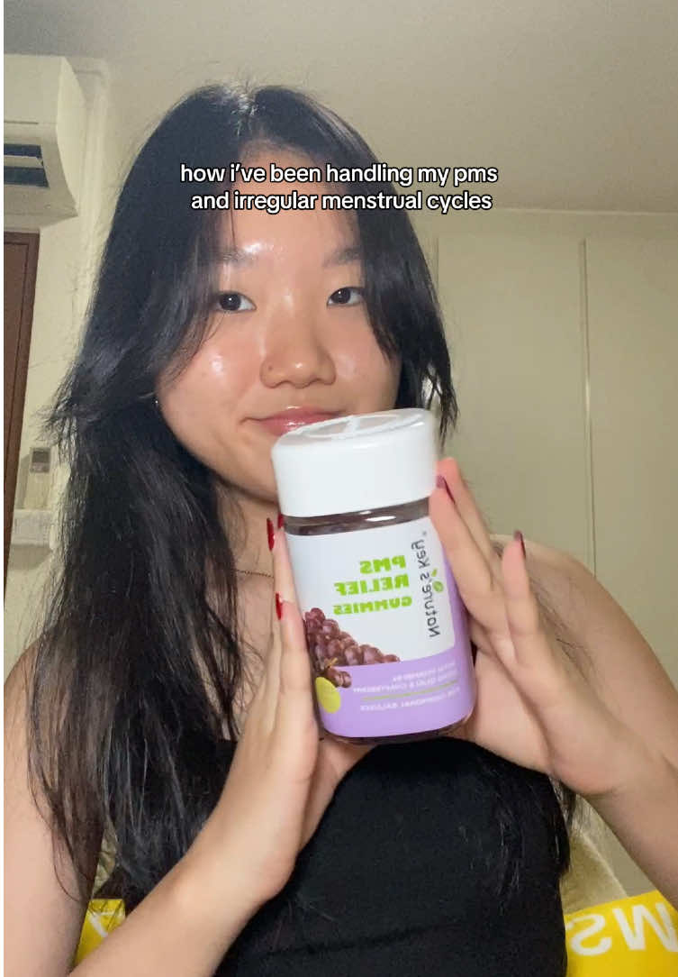 my recent menstrual cycle was painless and more managable thanks to @Nature's Key SG gummies. was feeling damn overwhelmed every single day but the gummies literally calmed my nerves down and i could actually sleep in peace 🙏🏻😭 *if the grape gummies weren’t a supplement and was just a normal gummy, I would’ve devoured the whole bottle….. #natureskey #natureskeygummies #pmsrelief #pmsreliefgummies #ashwagandha #ashwagandhagummies #ashwagandhabenefits #ashwagandhasupplements #stressreliefgummies #food #healthsupplement #tiktokshopsg #fyp 