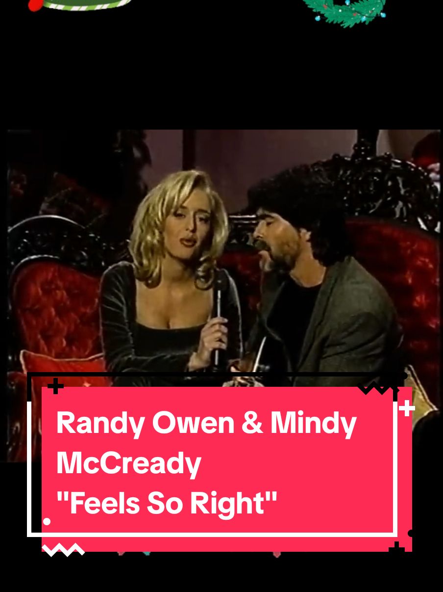 Randy Owen and Mindy McCready sing a brief duet of the Alabama hit 