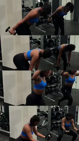 Quick Full Body Workout 💙 -Sports Bra: Amazon (botel) -Leggings: Gymshark #blackgymgirl #fullbodyworkout #fitnessforall 