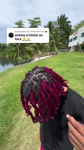 Respondendo a @🇨🇴 Como iniciar seus locs!!!! #locs #trança #dreads #fy #locsjourney #locsgang🌴 #locstyles #locsoftiktok #startlocs 