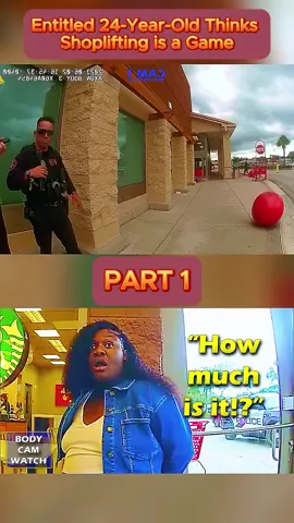 Entitled 24-Year-Old Thinks Shoplifting is a Game - Part 1 #cops #copsoftiktok #copsontiktok #copstiktok #police #chase #copschase #foryou #fyp #usa 