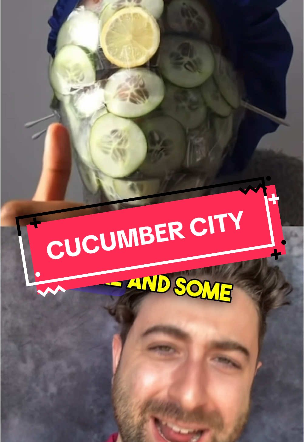 A city of cucumbers on the face!? We discuss the use of cucumbers, lemons, and Q-tips as a DIY facial treatment, but conclude that it is not more effective than existing skincare products and carries a high risk of irritation. #SkinCare #DIYBeauty #FaceMask #cucumber #lemon #facemask #cucumberface 