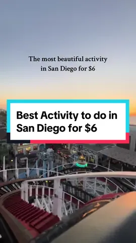 My birthday wish while I was back in San Diego was to ride the rollercoaster at sunset overlooking Mission Beach and I was a happy camper.  This is one of the best activities to do in San Diego, plus you’re literally right at the beach! #sandiego #sandiegotrip #sandiegotravels #belmontparksandiego #sunsetbythebeach #beschsunset #sandiegosunset #sandiegotodo #sandiegobucketlist 