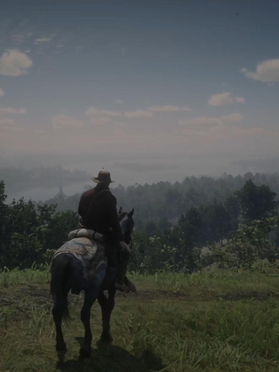 Come relax with Arthur 😌 #rdr2 #reddeadredemption2 #arthurmorgan #rockstar #rockstargames #relaxing #horse #ps5 #xbox #pcgaming #guitar #nature #Outdoors 