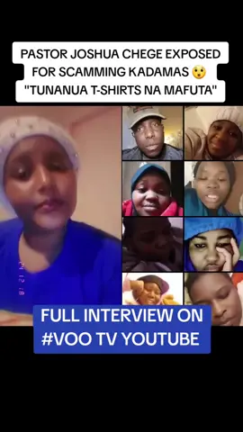 Pastor Joshua Chege Exposed for petty scams! He has been put under pressure and has apologized after his story went viral here on VOO TV! Pay your victims! Watch full interview on VOO TV YOUTUBE. Thanks. voo tv latest update 2024 voo tv  pastor joshua chege  voo_tv voo tv tiktok #voo_tv #kenyansinqatar🇶🇦🇶🇦🇰🇪🇰🇪 #kenyansiniraq #kenyansingulf #kenyansinsaudia🇸🇦🇸🇦🇰🇪🇰🇪 #kenyansindubai #kenyantiktok🇰🇪 #kenyansinlebanon 