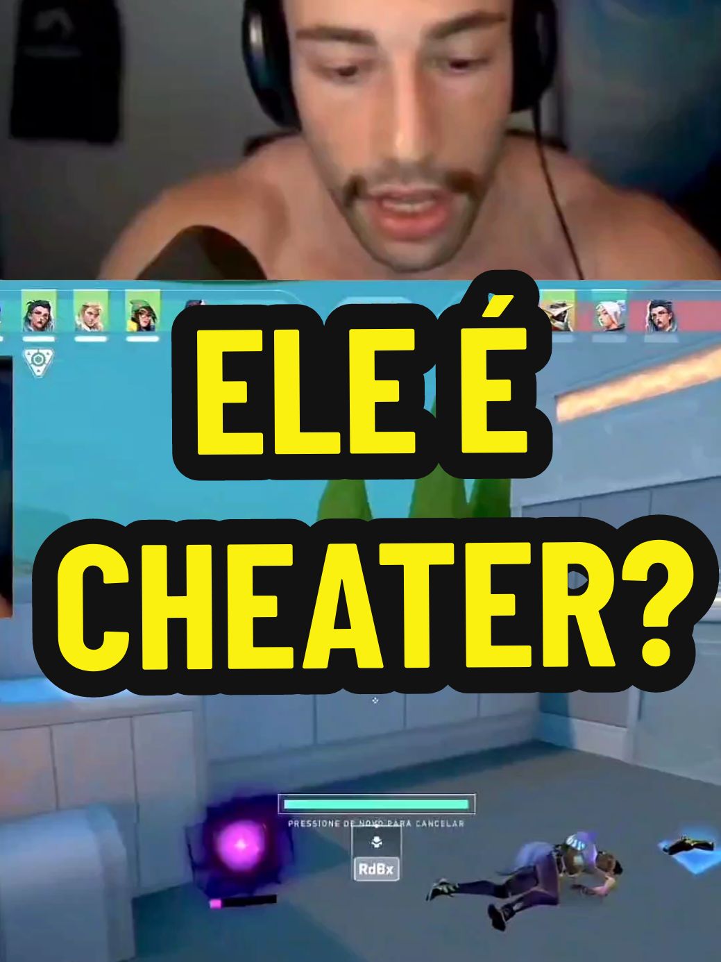 NA SUA OPINIÃO ELE É CHEATER? #valorantclips #valoranttck #furq #furqvalorant #valorantcheats #valorantradiant #valorantcheat 