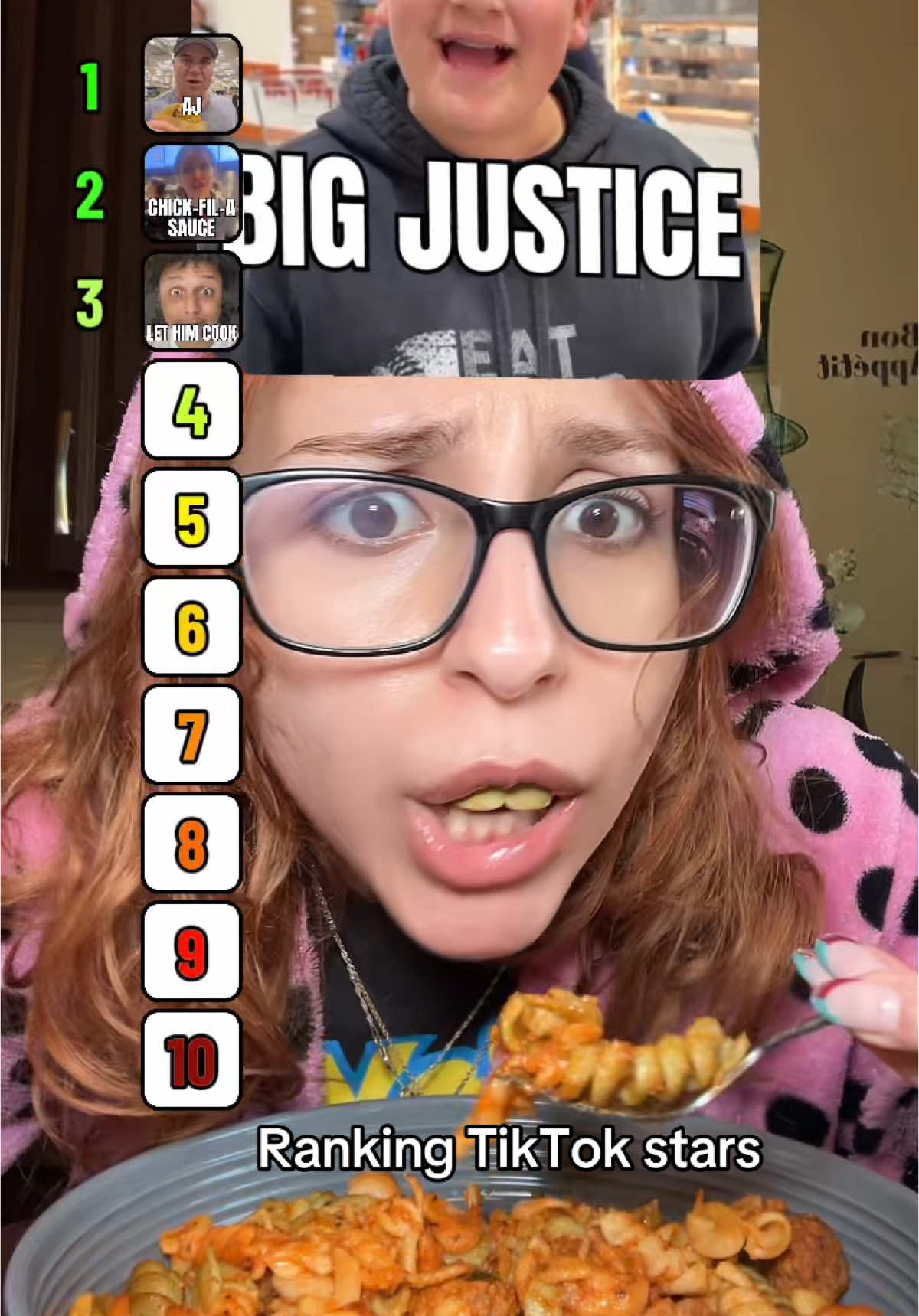 Ranking TikTok stars #tiktok #werecostcoguys #costco #chickfila #chickfilagirl @A.J. & Big Justice #fyp #viral #foryou #foryoupage 