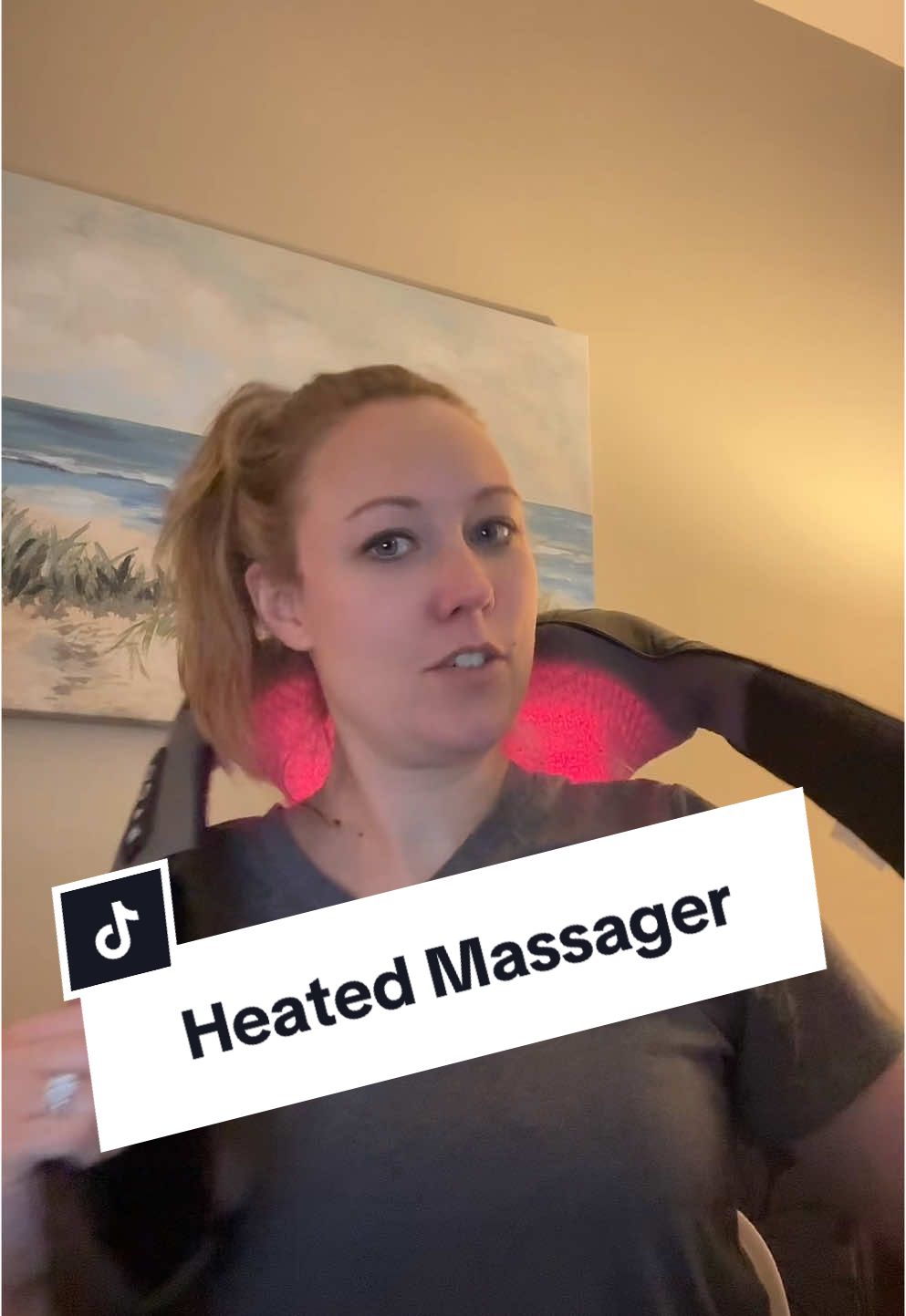 The heated neck shoulder massager is sooo good! There's a reason this is so viral right now- talk about major relaxation! And a great price right now! 