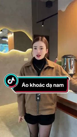 Áo khoác nam chất da lộn #nguyễn_thuý_hiền 