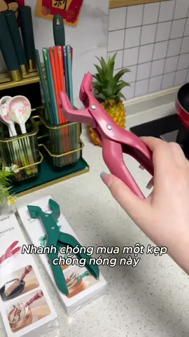 Kẹp bát nhà bếp chống nóng để nhắc nồi #kepnhacnoi #kepchongnong #kepnhabep #giadungnhabep 