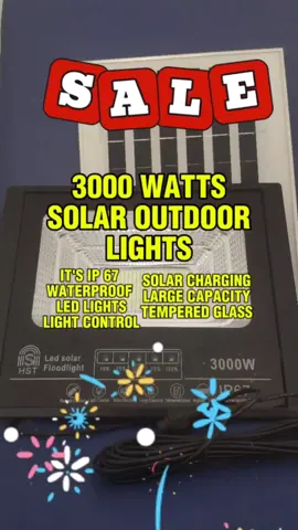 Promo sale 3000W 😍🛒 #affiliatemarketing #fyp #fastcharger #buy1take1solarlight #homecaretips #3000Watts 