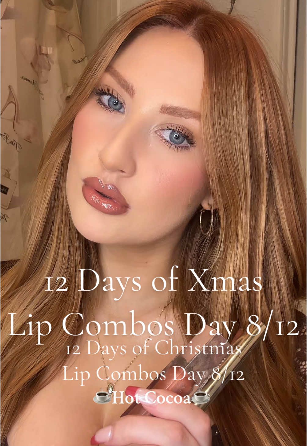 Hot Cocoa Lips 💋☕️ Day 8/12 Days of Christmas Lip Combos 🎄 @SACHEU Beauty US @makeupforever @Fenty Beauty #lipcombo #lipcombotutorial #lipcombos #christmasmakeup #holidaymakeup #brownlipliner #brownlip 