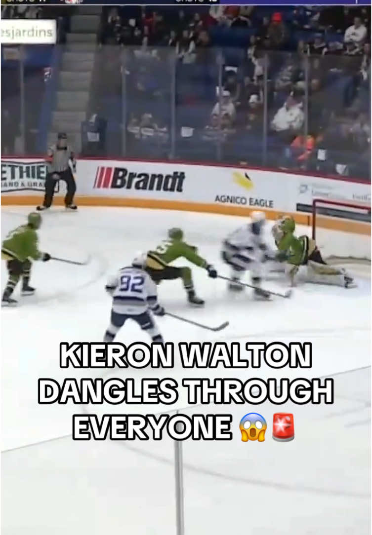 OKAY KIERON WE SEE YOU 👀🚨 #ohl #hockey #sportstiktok