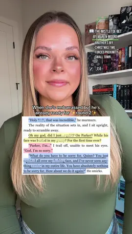 #ad WHAT A GUY 🤩 #holidayromance #smalltownromance #smalltownromancebook #rivalstolovers #hefallsfirst #grumpysunshineromance #forcedproximity #creatorsearchinsights #booktokfyp #romancenovels #romancebookrecommendations #marenmoore #romancereadswithcourt @Maren Moore Books 