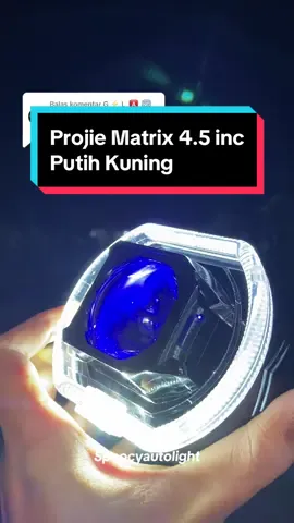 Membalas @G ⚡ L  🅰️  🆖 projie matrix 4.5 inc all weather bosku #biled #biledprojector #biledmatrix #projiematrix #danapelajar 