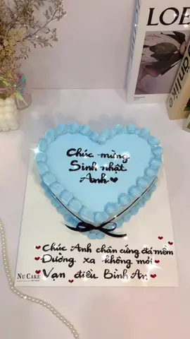 Mỗi người 1 ý tưởng, 1 lời chúc…💙🩵 #nucake #banhkem #banhsinhnhat #banhkemsinhnhat #banhsinhnhathanquoc #banhtangnguoiyeu 