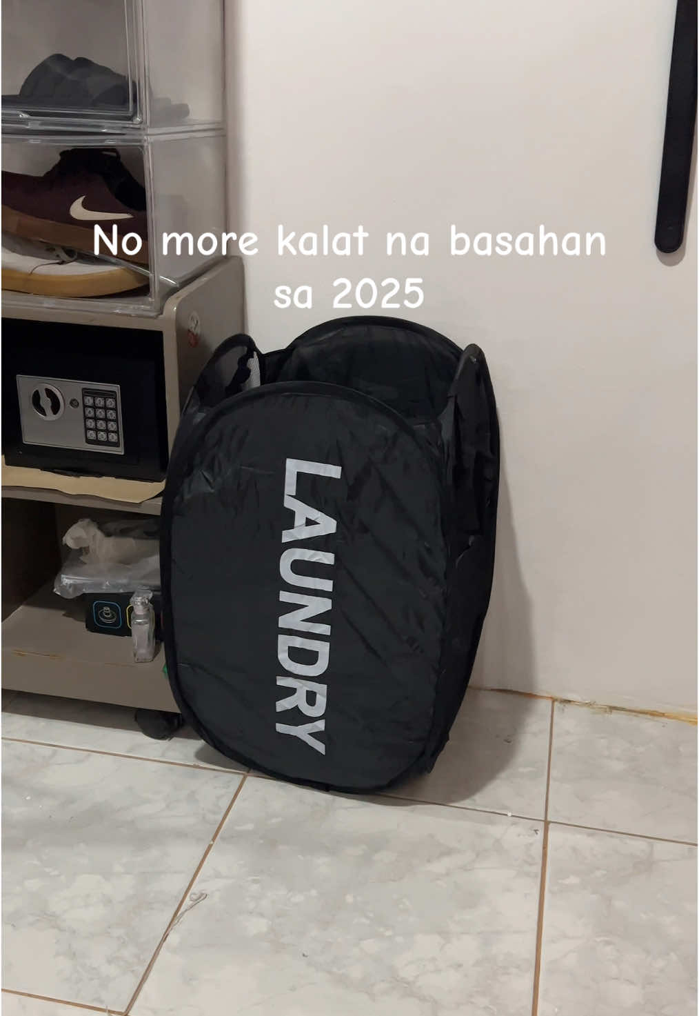 Wala nang pakalat kalat na basahan dahil dito #fyp #laundry #basket #foryou 
