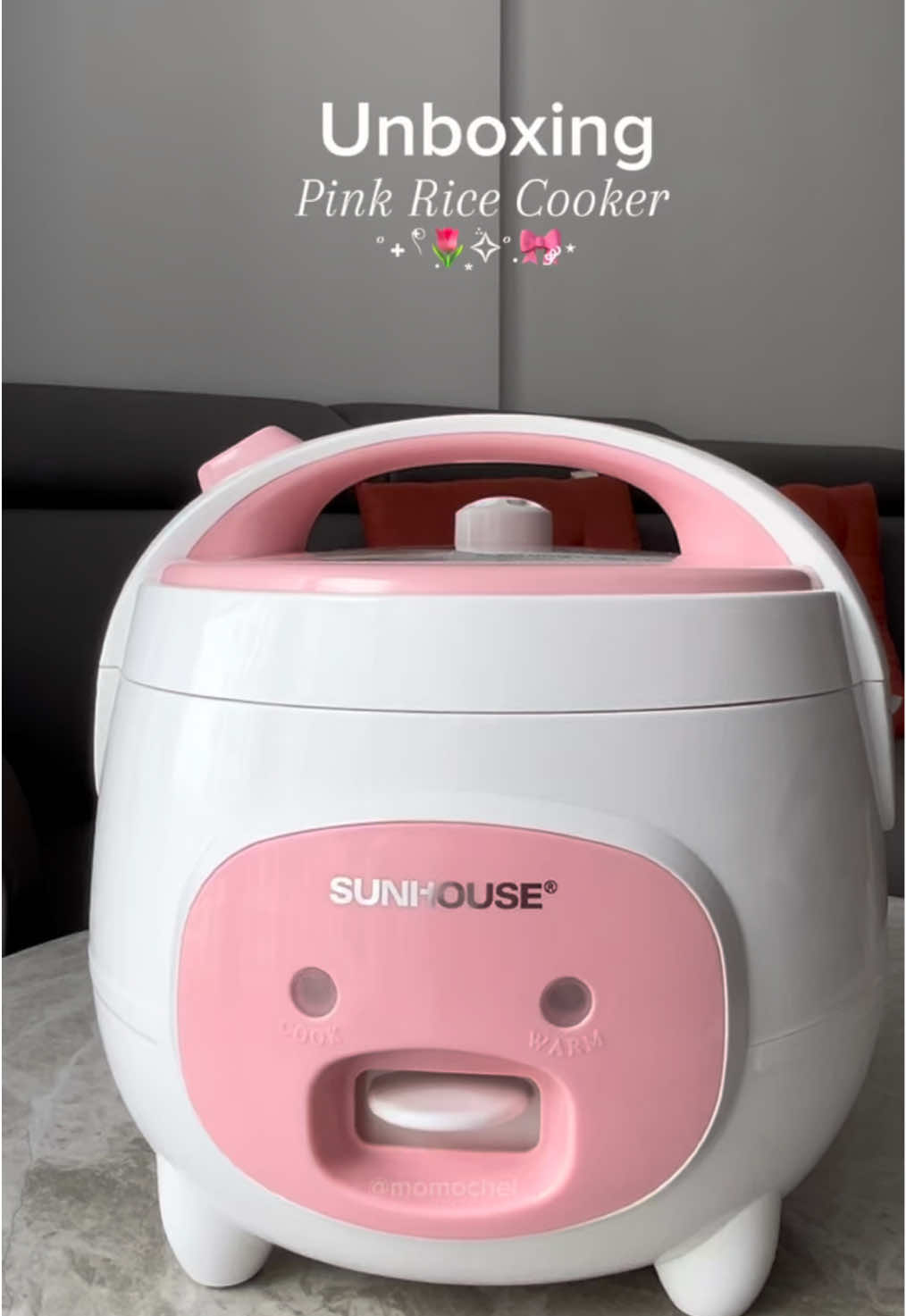 pink rice cooker 🎀༘ @Sunhouse Store Online   #pink #ugc #unboxing #reviewlamdep #xuhuong #pinkkitchen #trending #fypシ #fyp #cute #aesthetic #homecooking #xyzbca #trendingvideo #affordable #finds #ugccreator #musthaves #sunhouse 