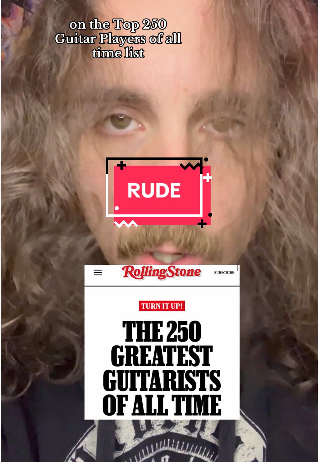 rude. we’re fighting #rollingstone #guitaristsoftiktok #ericclapton #rankings #rockmusic 