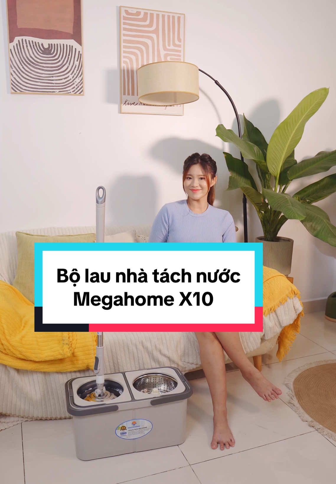 Sẽ không còn dùng lại nước lau bẩn và chạy tới chạy lui thay nước khi có bộ lau nhà tách nước thông minh Megahome X10. #megahome #giadungmegahome #bolaunha #megahomex10 #bolaunhatachnuocban #tachnuoc #dondep #vesinh #dondepnhacua 