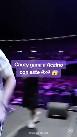 4x4 DE CHUTY VS ACZINO 🎤🔥 #fyp #parati #freestyle #chuty #aczino #fms #batallas #minutos #frasesdelrap 