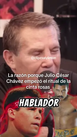 La razón porque Julio César Chávez empezó el ritual de la cinta rosas #juliocesarchavez #edwinrosario #boxing #cintaroja #paratiiiiiiiiiiiiiiiiiiiiiiiiiiiiiii #fyp #fypage #fy #fypシ゚viral 