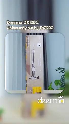 Unbox máy hút bụi Deerma DX120C phiên bản mới 2025. #mayhutbuicamtaydanang #luchutmanh #sieunhe #deermavietnam #deermadx120c #tspsaledoitac 