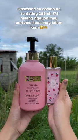 Sino di mabubudol sa ganto kamura na combo perfect na perfect🤭#nykaa #sakuralotion #perfume #bundle 