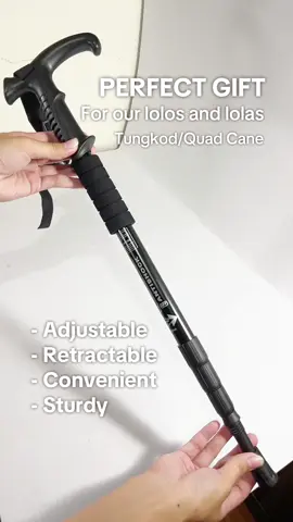 Check out mo na para mapasaya mo sila :)#giftideas #christmasgift #giftforelders #tungkodforelderlypeople #walkingcane #quadcane #oldpeople 