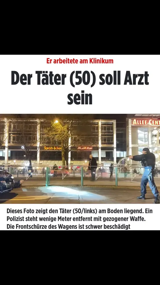 Bei dem Mann handelt es sich um einen 50-Jährigen, der aus Saudi-Arabien stammt. Wie inzwischen bestätigt ist, lebt der Mann seit 2006 in Deutschland. Er hat mehreren Medien zufolge in Bernburg im Salzlandkreis als Facharzt für Psychiatrie und Psychotherapie gearbeitet. Der mutmaßliche Täter sei 2006 erstmals nach Deutschland eingereist und verfüge über einen unbefristeten Aufenthaltstitel, Nach bisherigen Erkenntnissen war der Verdächtige den Behörden nicht als Islamist bekannt. Der 50 Jahre alte mutmaßliche Täter wurde noch in der Nacht vernommen. Das Auto, mit dem er in die Menschenmenge auf dem Magdeburger Weihnachtsmarkt gerast war, hatte er Behördenangaben zufolge geliehen. der mutmaßliche Täter in der saudischen Exil-Community eine durchaus prominente Figur sein und als Ansprechpartner für Asylsuchende, insbesondere Frauen, gegolten haben. Äußerungen, die der Mann bis zuletzt in sozialen Medien getätigt haben soll, liefern Hinweise darauf, dass er sich möglicherweise verfolgt gefühlt haben könnte. Demnach positionierte er sich im Netz extrem islamkritisch und fürchtete eine Islamisierung Deutschlands.