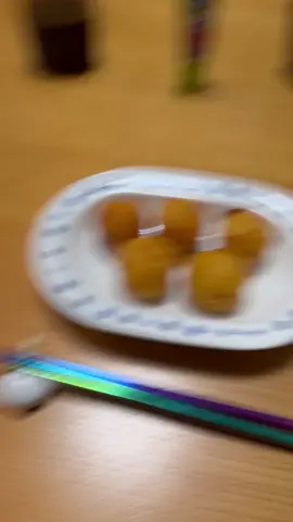 めっちゃおいしかった！##ASMR##食レポ##カルディー##料理##チーズボール##おすすめ乗りたい##お好み焼きソース