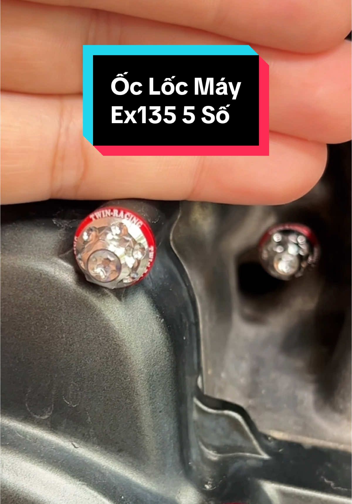Bộ Ốc Lốc Máy Ex135 5 Số inox304 #Twinracing #Vairo #ex135 #ex135kiểng #ex10 #ex2010 #ex150 