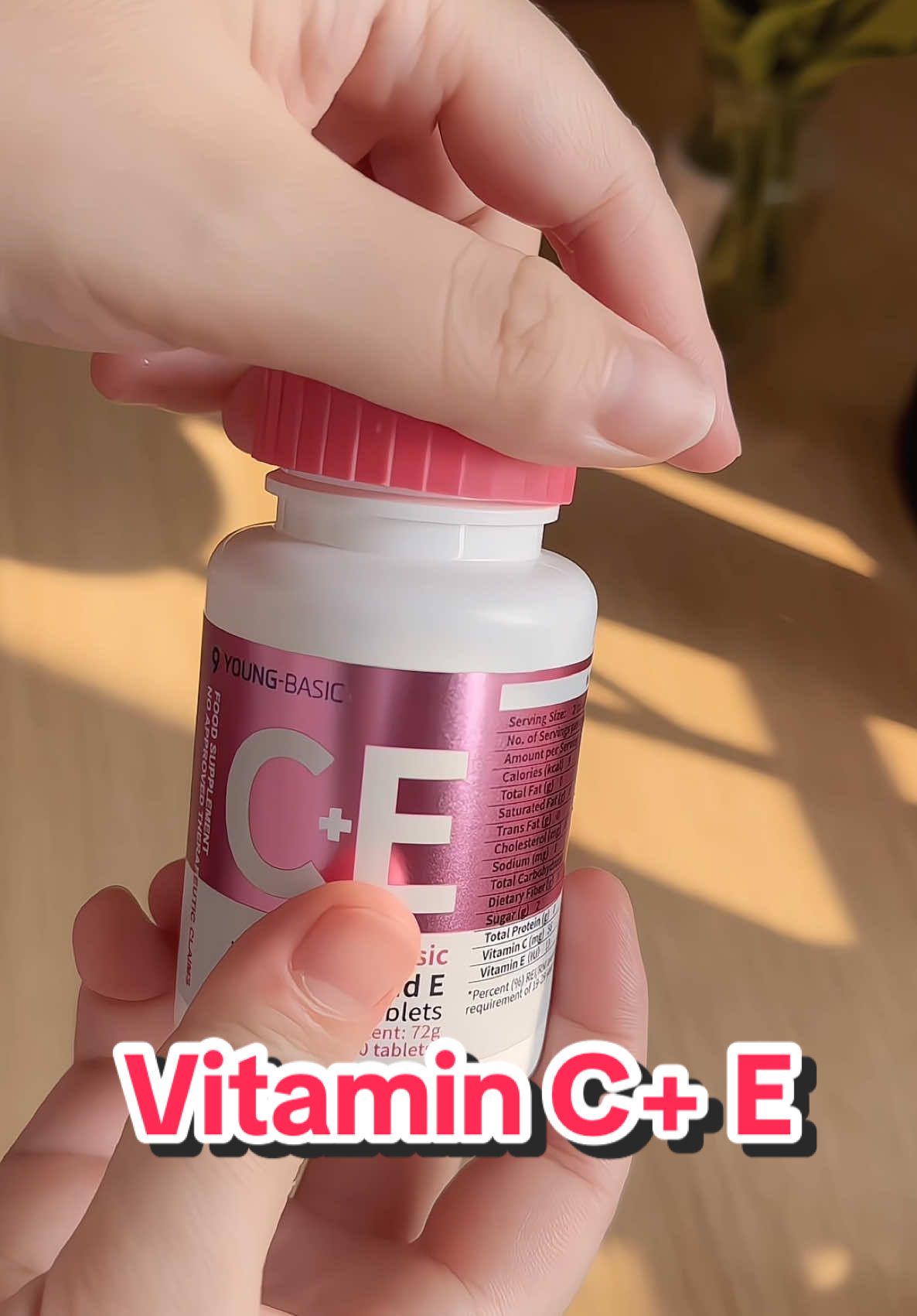 Mỗi mùa Xuân sang la tôi giaf thêm 1 tủi. Từ giờ phải chăm uống vit C và E thôi. #bagiaanvung #foodtiktok #fyp #salegiuathang #muataitiktokshop #vitamince #vitamin 
