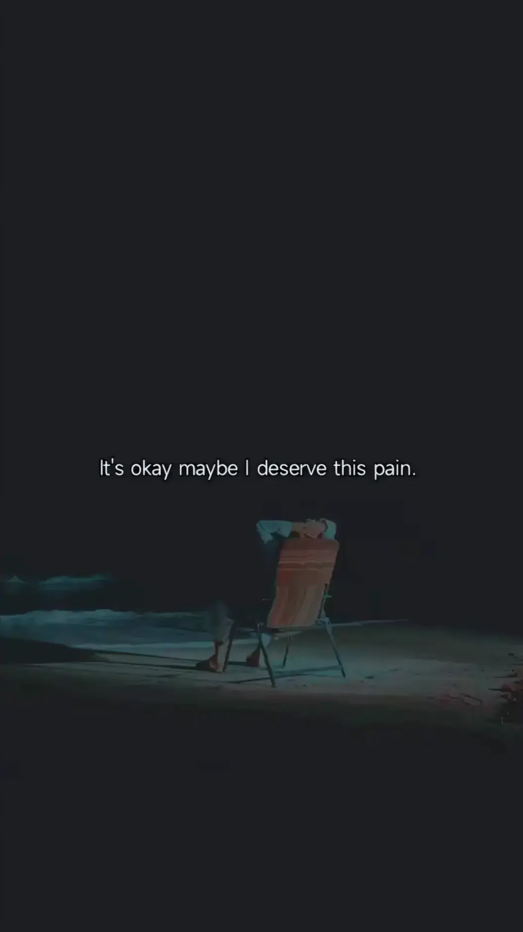 It's Okay, Maybe I deserve this pain🥲😔🚶🦋. .. . #foryoupage #foryourpage #video #foryou 