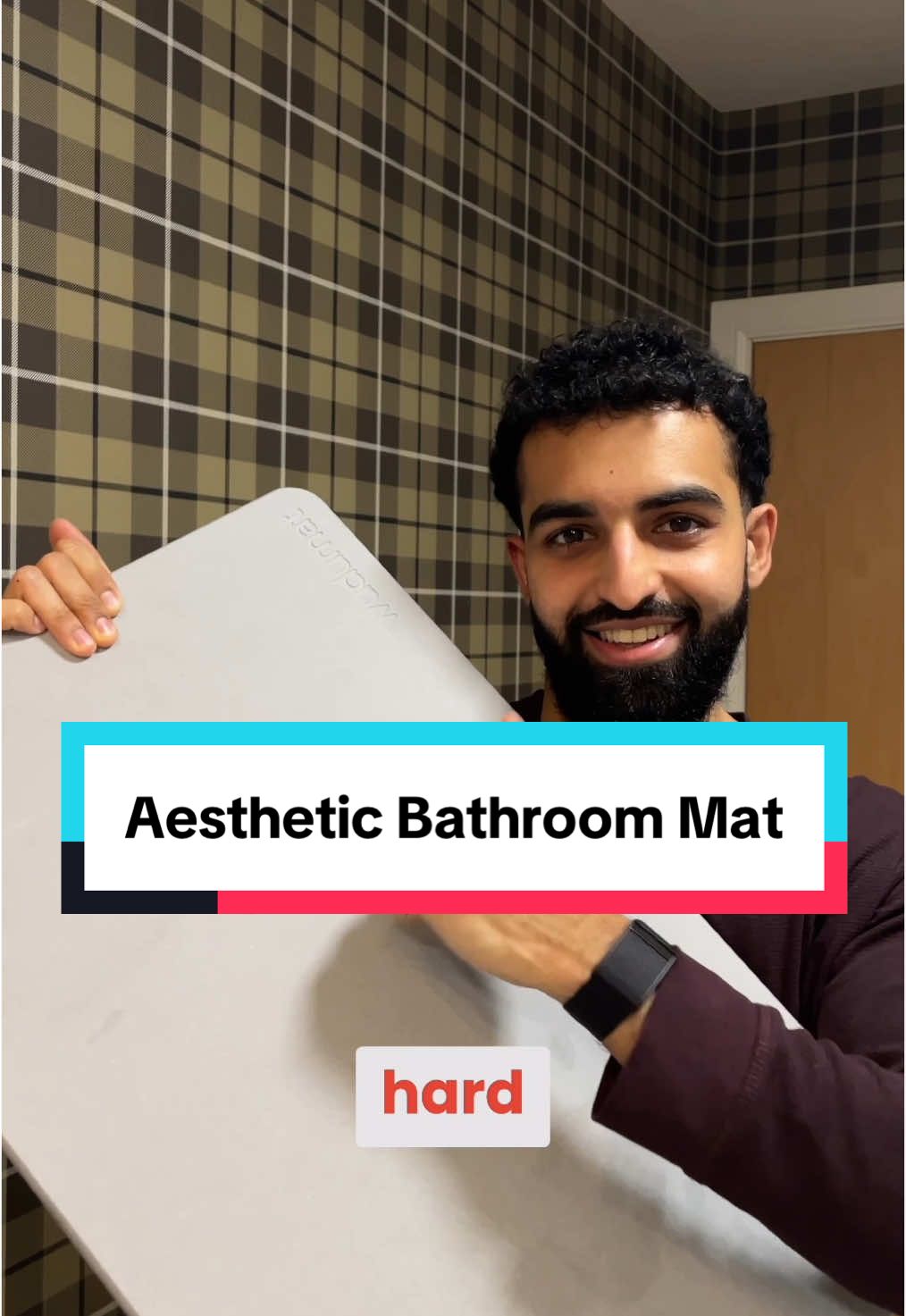 @WuduMat is uncle proof 💦 #bathroommat #bathmat #showermat #wudhu 