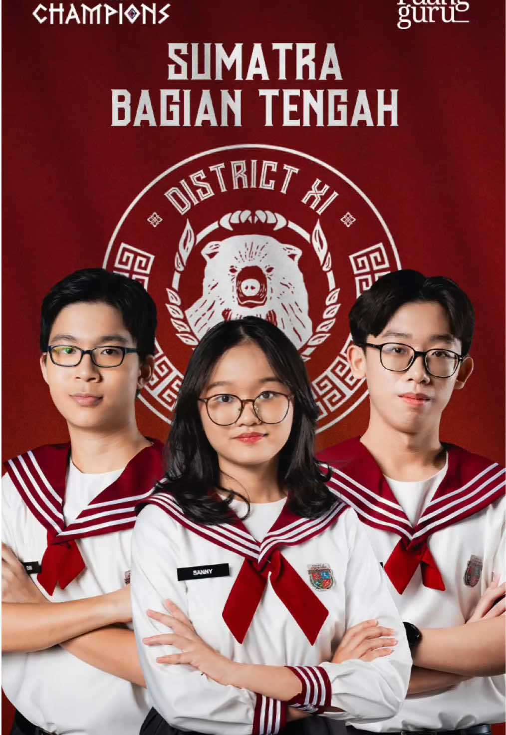 Ruangguru Academy of Champions memperkenalkan:   District 11 - Sumatra Bagian Tengah 🔥  Dukung mereka dengan bergabung di Whatsapp Channel Distrik 11 yuk! Klik link berikut: s.id/aocdistrict11 ✨ ⁠Evan @evannathanael7 (SMA KATOLIK YOS SUDARSO) • Bronze Medal - International Mathematical Olympiad 2023 in Japan • Bronze Medal - International Zhautykov Olympiad in Mathematics 2023 • Silver Medal - Kompetisi Sains Ruangguru Bidang Matematika 2023 • Silver Medal - Olimpiade Sains Nasional Bidang Matematika 2022 • Gold Medal - Kompetisi Sains Nasional Bidang Matematika 2021 ✨ Sanny @sani 🫧🪷 (SMA DARMA YUDHA PEKANBARU) • Silver Medal - International Earth Science Olympiad 2024 in China • Silver Medal - Olimpiade Sains Nasional Bidang Kebumian 2024 • Silver Medal - Olimpiade Sains Nasional Bidang Kebumian 2023 ✨ Fansen @fansencandra (SMA DARMA YUDHA PEKANBARU) • Silver Medal - International Physics Olympiad 2023 in Japan • ⁠Silver Medal - Asian Physics Olympiad 2024 in Malaysia • Published a paper in the European Journal of Physics • Gold medal, National Diamond Award & Best Team Award of the 1st International Scientific Physics Olympiad 2023 • Absolute Winner, Best Theory, and Gold Medal - Olimpiade Sains Nasional Bidang Fisika 2022 • Absolute Winner, Best Theory, Best Observation, and Gold Medal - Olimpiade Sains Nasional Bidang IPA 2021 Masih ada 1 distrik lainnya dengan pelajar terbaik Indonesia yang akan diumumkan secara bertahap. Pantau terus Instagram @Ruangguru dan TikTok academyofchampions dari 16–21 Desember 2024 pukul 18.30 WIB & 19.30 WIB 📝🎉 Ruangguru Academy of Champions akan tayang mulai 28 Desember 2024 hanya di aplikasi dan YouTube Ruangguru (GRATIS!) Follow terus media sosial kami untuk update terbaru! Produced by: @Ruangguru - Official  #Ruangguru #AcademyofChampions #RuangguruAcademyofChampions #Ruangguru #academyofchampions #RuangguruAcademyOfChampions