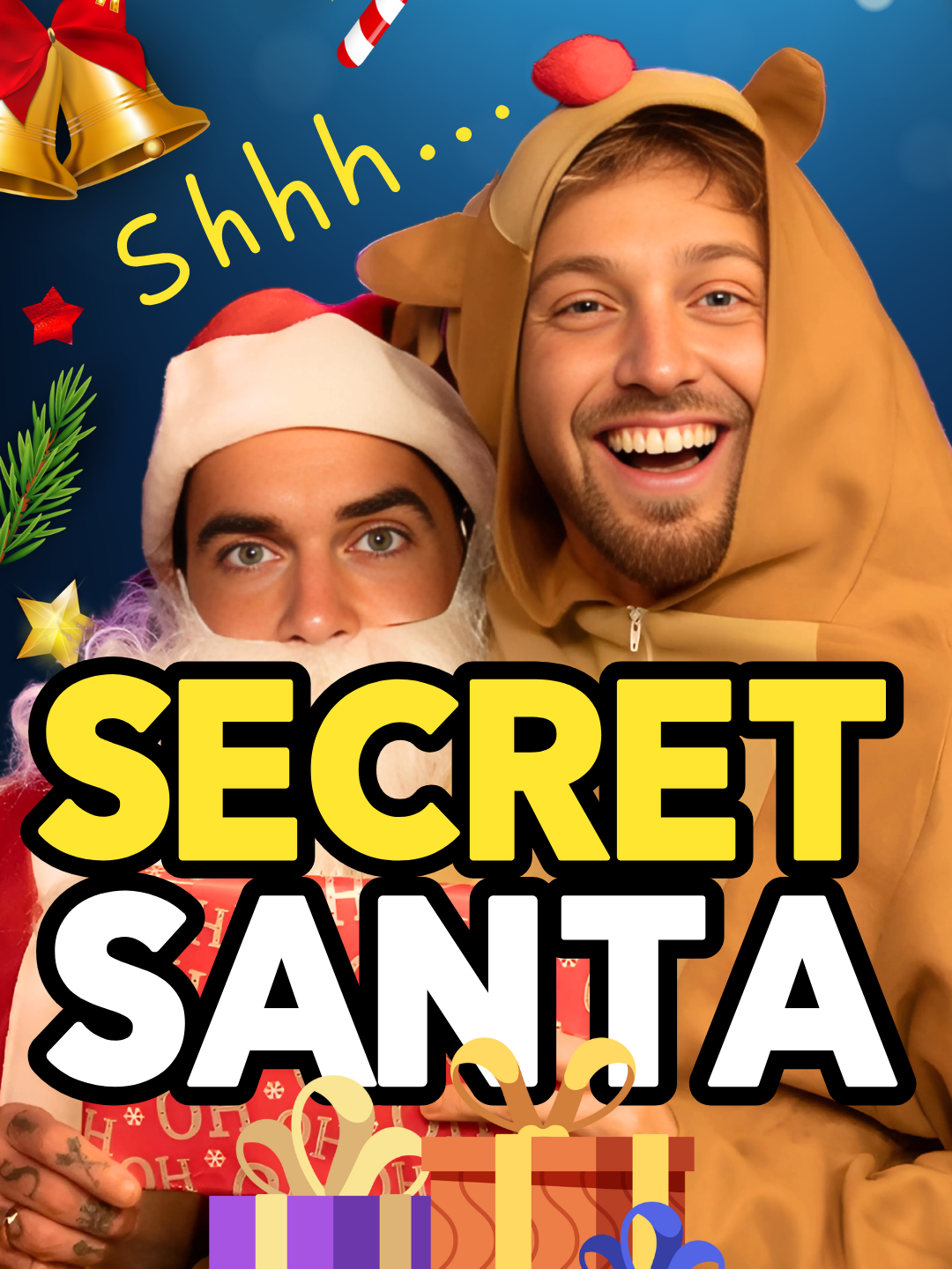 Sam learns about SECRET SANTA... #stayingrelevant #podcast #samandpete #secretsanta @samthompsonuk
