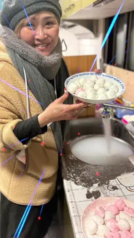 仙女阿嬤應景包湯圓 冬至吃湯圓幸福一整年