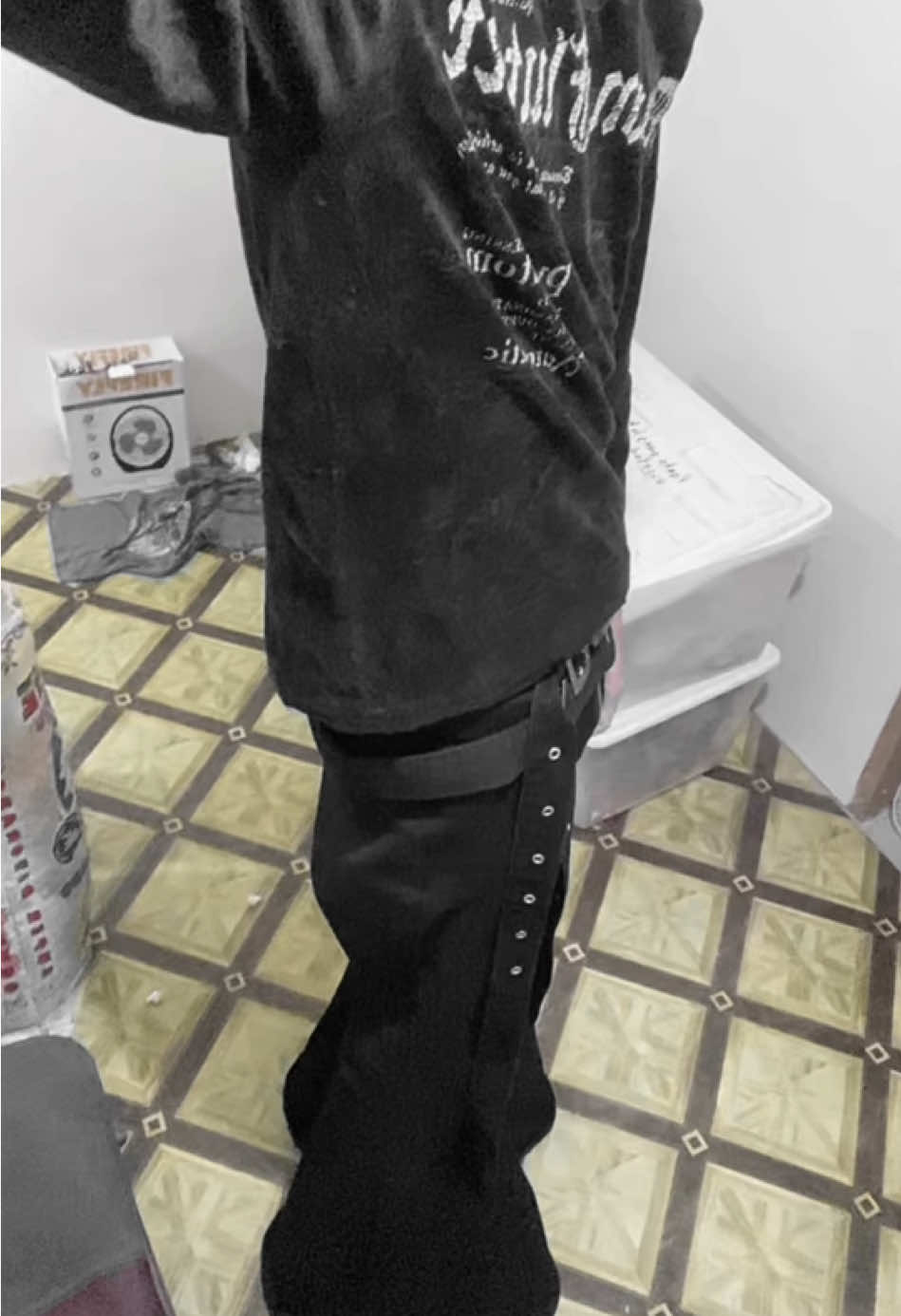 all black fit (reupload bcs the last vid got muted 😭 ) #OOTD #fyp #saintlaurentparis #newrock #archivefashion #beaumere #japanesefashion #archive #ifsixwasnine #goa #legrandbleu