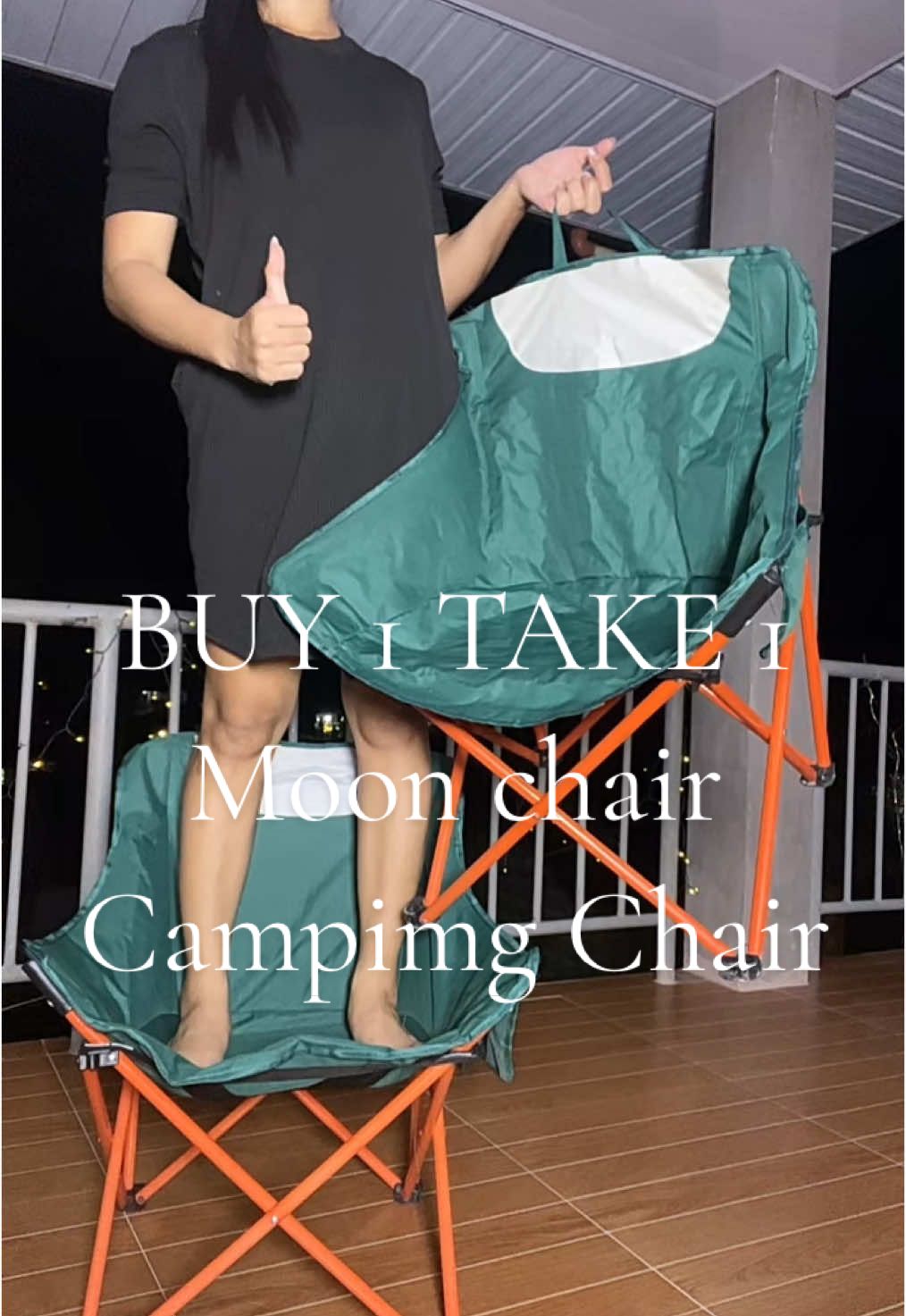 Buy 1 get 1 free Moon chair 200kg capacity #campingchair #affordable #quality   #moonchair #camping #outing #picnic #chair #foldablechair #buy1take1
