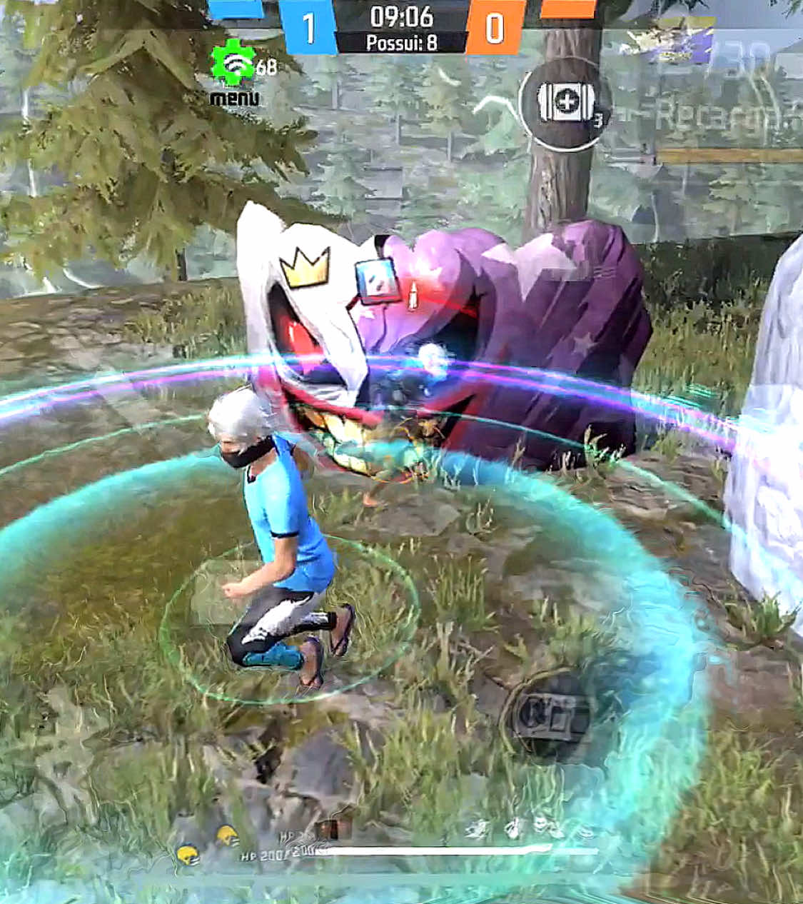 me deu onda🌊(sensi na bio) #freefirehighlights #freefire #mnzinzz 