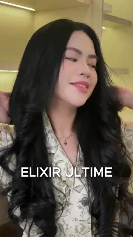 Transform my hair for the Christmas dinner with Elixir Ultime. Protected, luminous, and ready to shine all night long.🫶🏻
 #Shinyhair #Hairtok #HairCare #KerastaseID #ElixirUltime
