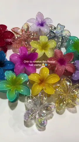 🥹❤️ #hairclaw #hairclips #hairtok #flowerclawclip #aesthetic #cutesy #lover #giftideas #forher #tiktok #fyp #foryou #foryoupage #trending #viral 