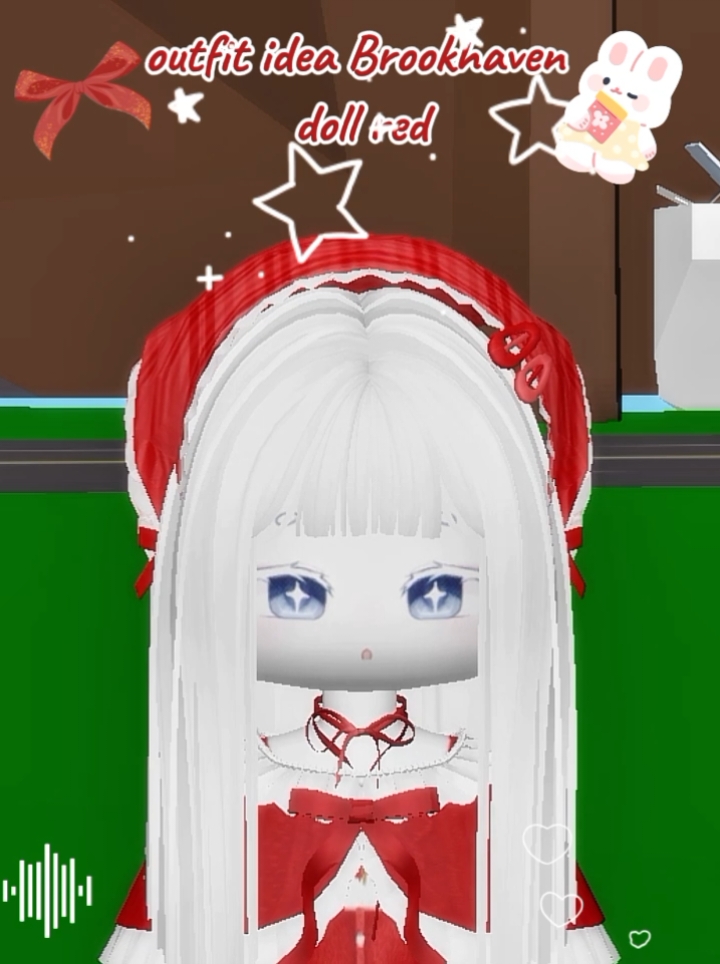 outfit idea Brookhaven doll red 🌷🫧🌱#brookhaven #outfitroblox #doll#roblox #foryou #fyp #fypシ 