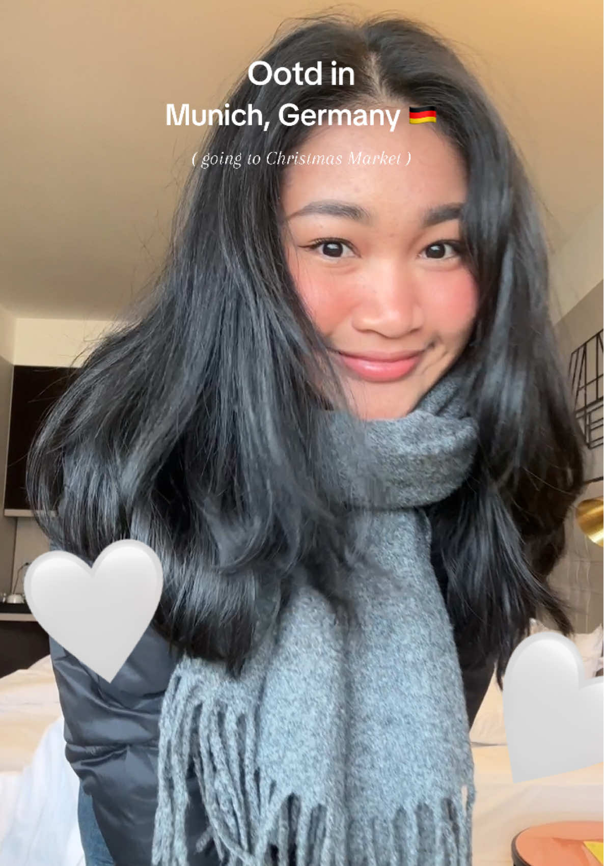 Ootd in Munich, Germany 🫶🏻🎄🇩🇪 #OOTD #ootdfashion #tiktoklooks #winterfashion #แอร์จิปาถะกับแพร 