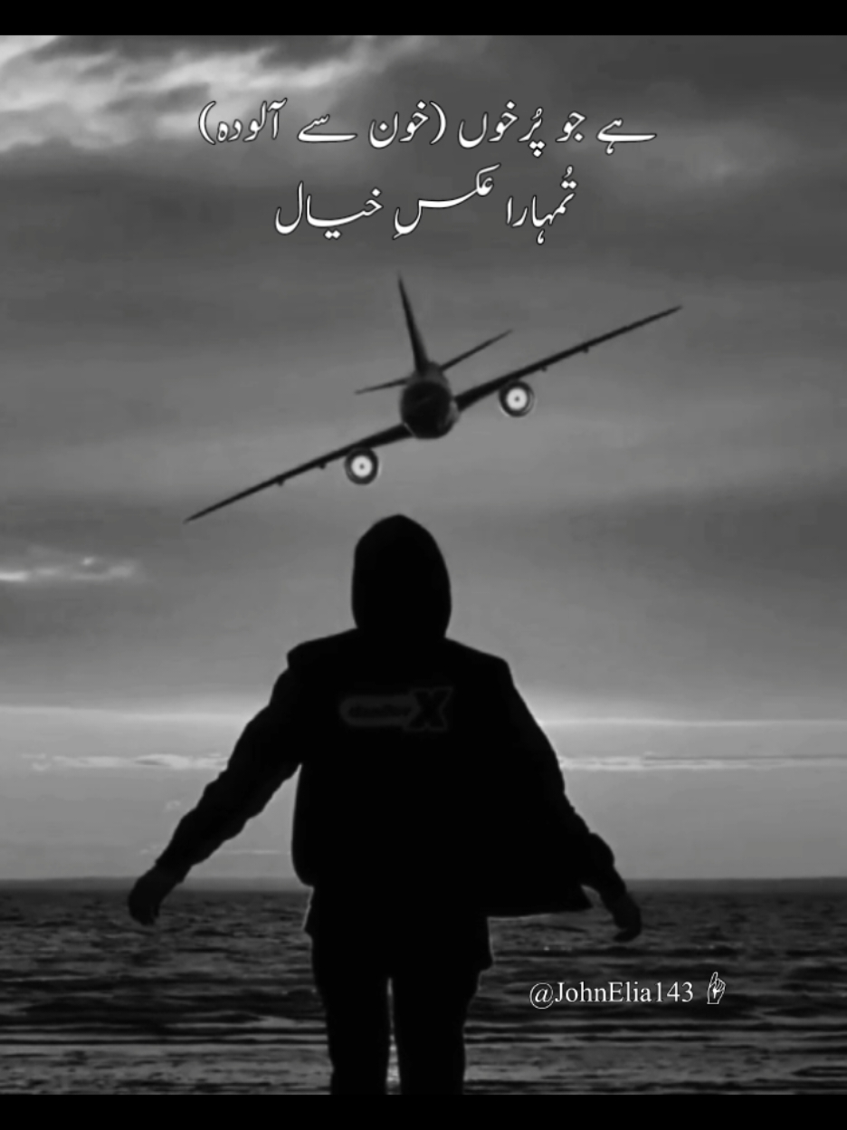 پر ہوا خوب رائگاں جاناں ۔۔  ۔۔  #foryou #john #poetry #repost #fyp 