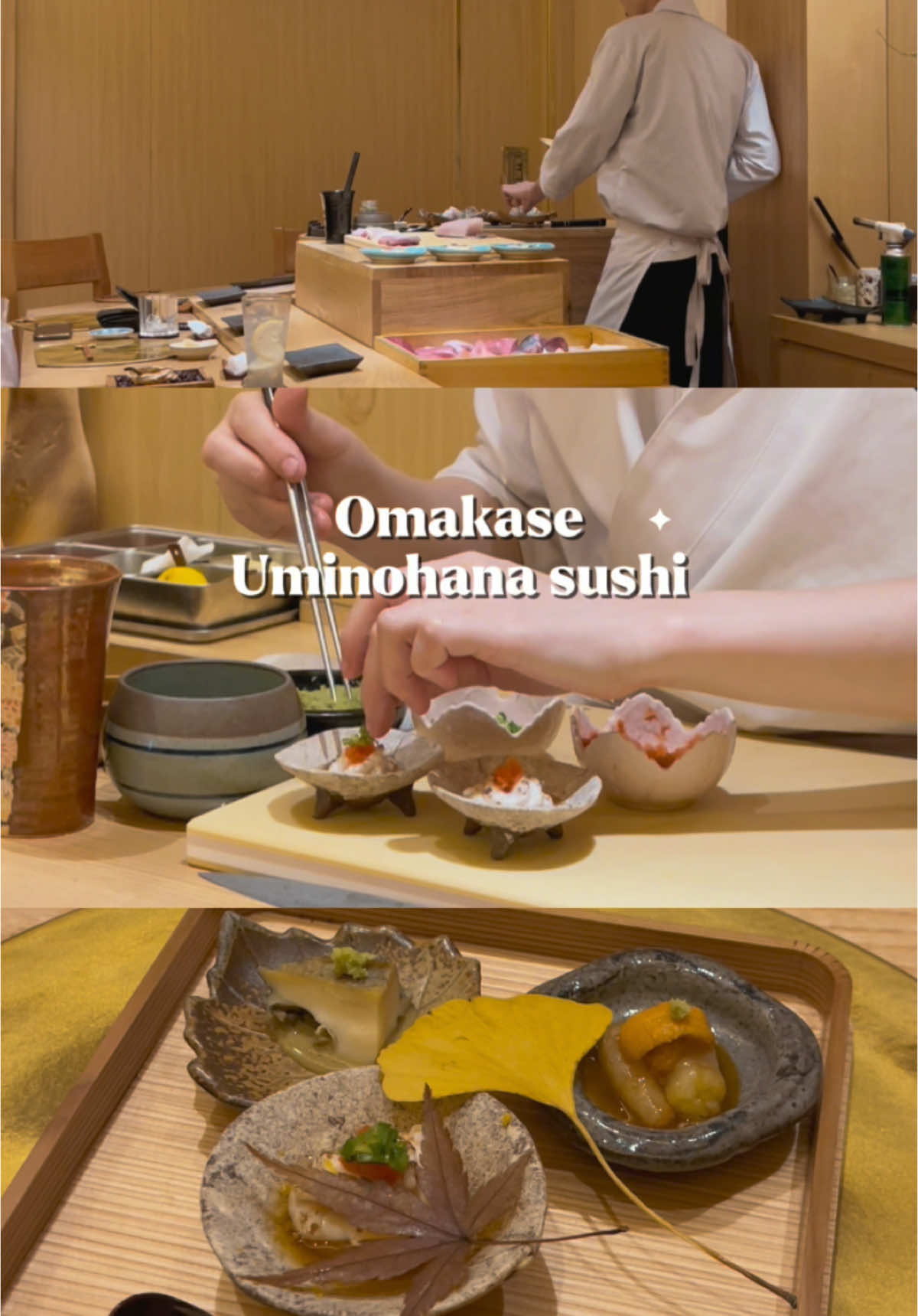 Chồng iu mời đón Giáng sinh sớm 🤭 #uminohanasushi #omakase #xmas #iuchong