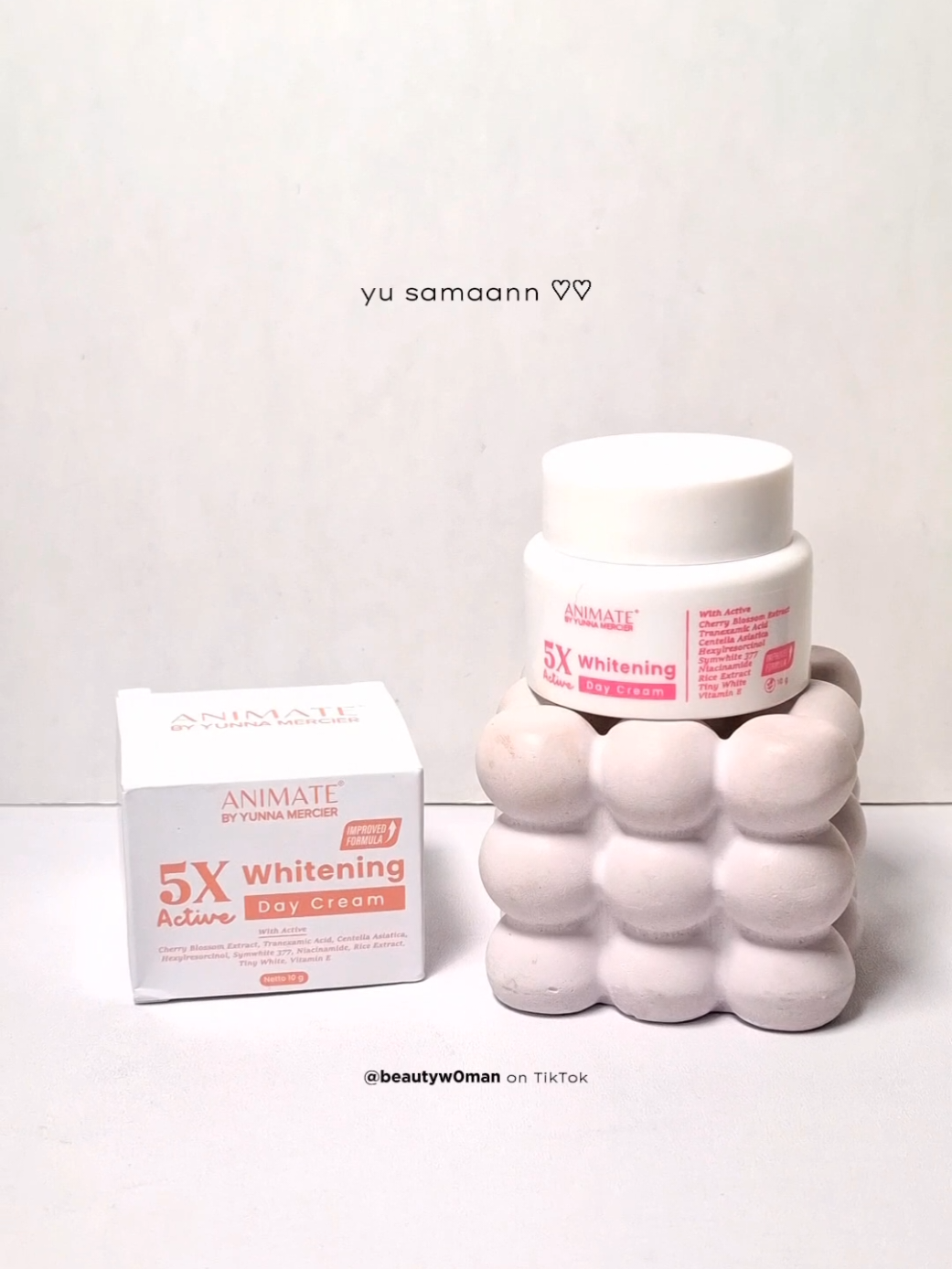 5× Active Whitening Day Cream Animate 🎀🌷 #daycream #animate #5xactivewhiteningseries #animatedaycrem #fyp #viral #masukberanda #fyppppppppppppppppppppppp 