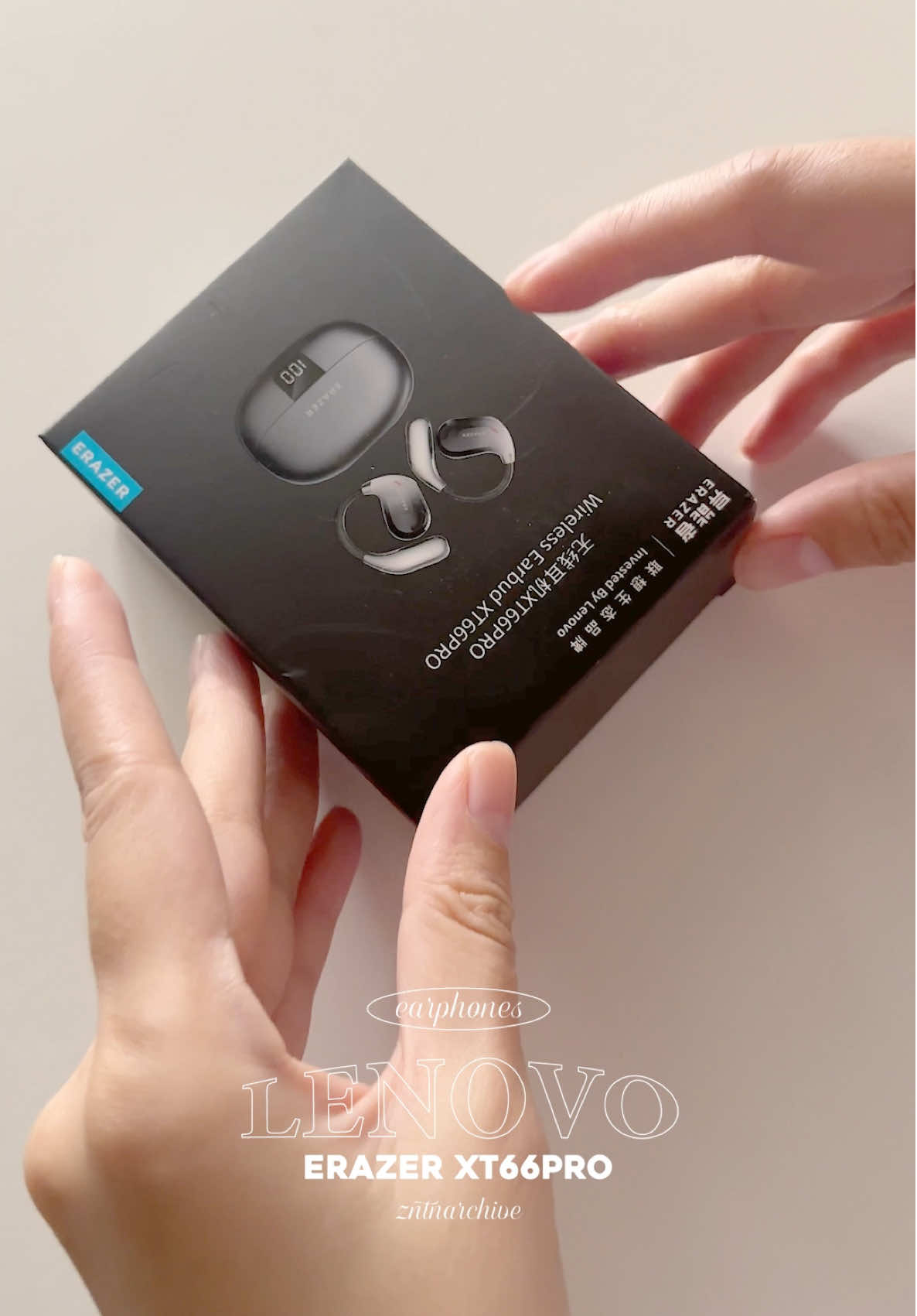 unboxing asmr // earphones lenovo erazer xt66pro #unboxing #asmr #earphones #review #lenovo #erazer 