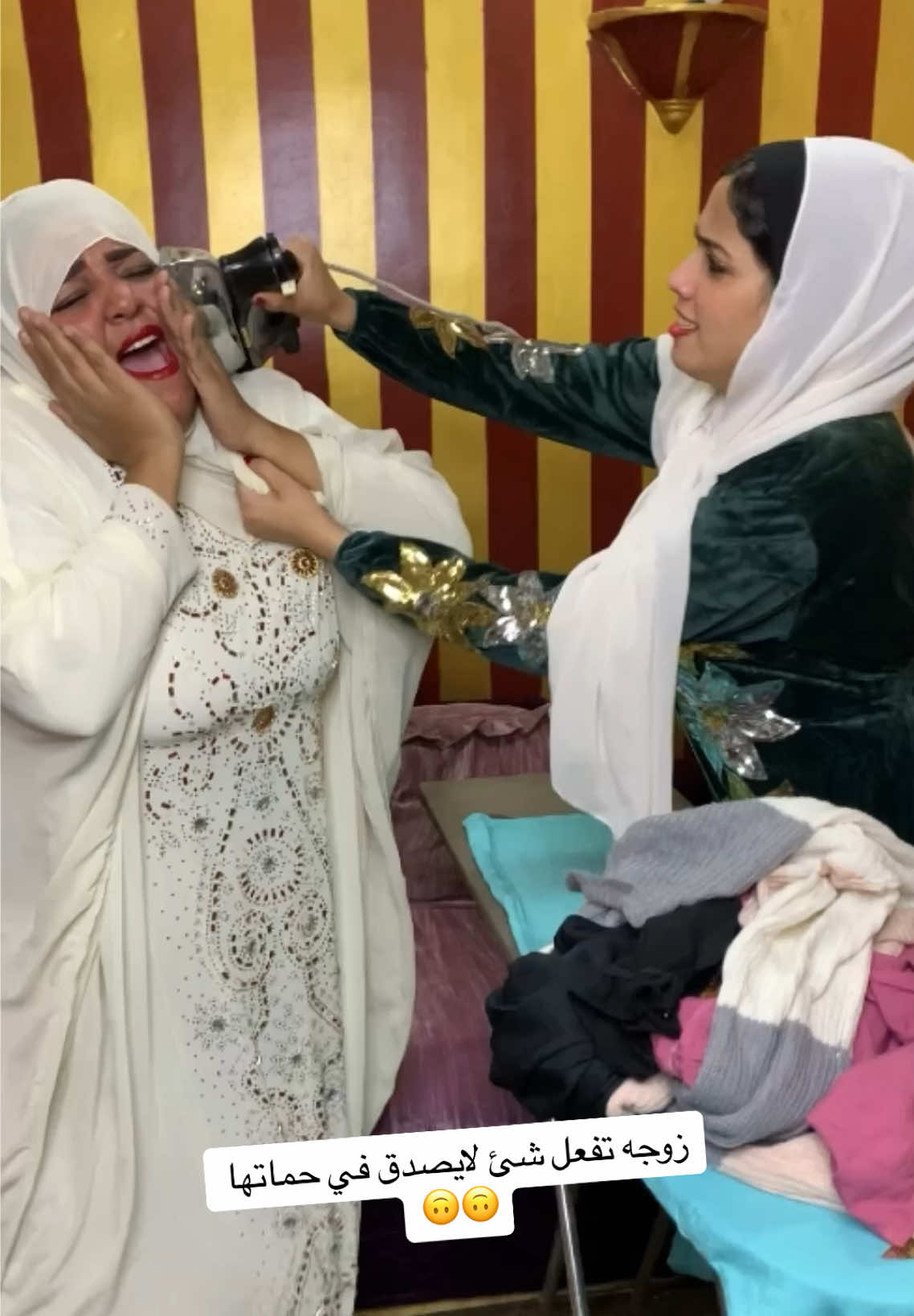 زوجه تفعل شئ لايصدق في حماتها 🤔